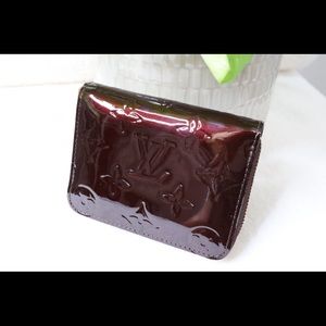 ❌Not Available❌ Louis Vuitton Mono Vernis All Around Zippy Zip Coin Purse Wallet
